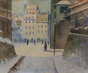 Franciszek Sunderland(XX w.), Stare Miasto w Warszawie (1928)