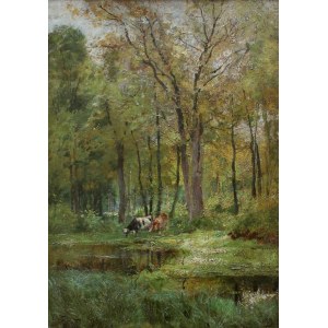 Louis Tauzin (1842-1915), Kravy pri napájadle