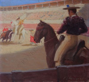 Artur Wasner (1887-1939), Corrida w Madrycie (1913)