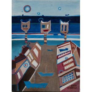 Ewa Miazek, Ulica nad morzem w Westcliff on The Sea (2003)