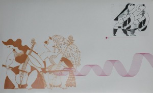 Marta Ignerska, All Tuned Up (Celle&Viola), print z książki „Wszystko gra” (2016)