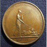 KRZEMIENIEC. Brązowa wersja medalu na cześć Tadeusza Czackiego 