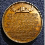 PIŁA, BISKUPÓW k. NYSY, WROCŁAW. Medal brązowy, sygnowany A&M, wybity w 1845 r.
