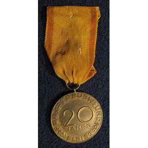 ŚLĄSK. Medal brązowy z przywieszką i wstążką
