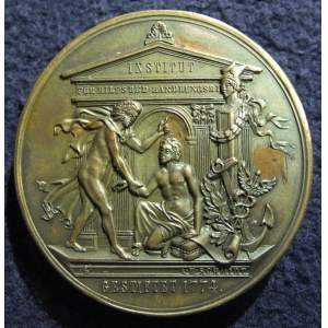 WROCŁAW. Medal brązowy autorstwa A. Schmidta z okazji 100