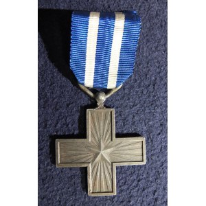 WŁOCHY. Krzyż Wojenny za Męstwo Wojskowe (Croce di guerra al valore militare)