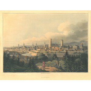 GDAŃSK. Panorama miasta, anonim, pochodzi z: Horne, Thomas Hartwell