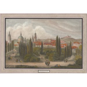 LWÓW. Panorama miasta, pochodzi z: Meyer’s Universum, wyd