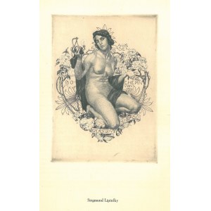 GRUDZIĄDZ. Akt kobiecy autorstwa Zygmunta Lipińskiego (1873-1940)