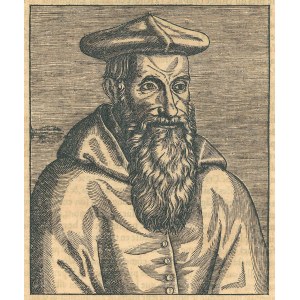 KRAKÓW, WARMIA. STANISŁAW HOZJUSZ (1504-1579), popiersie; pochodzi z: Thevet