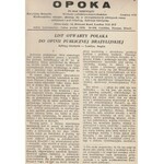 LONDYN. GIERTYCH, JĘDRZEJ (red.), OPOKA, 5 egzemplarzy czasopisma pod red