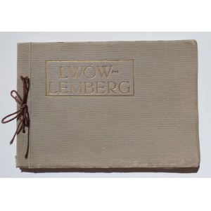 LWÓW. LWÓW-LEMBERG, album widoków miasta, anonim, okres międzywojenny