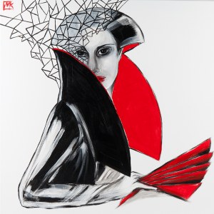 Marta Michalska-Kurczyńska, Tilda, origami geisha, 2020