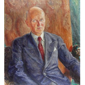 Zofia RUDZKA (1894-1976), Portret prof. T. S. [Tadeusza St. Szukiewicza]