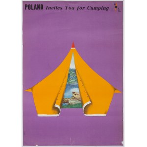 Maciej URBANIEC (1924-2004), Plakat - Camping