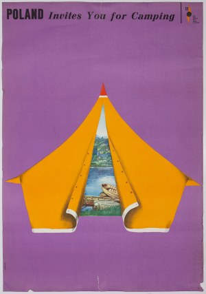 Maciej URBANIEC (1924-2004), Plakat - Camping