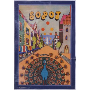 Maciej SZEMELOWSKI (b. 1950), Poster - Sopot