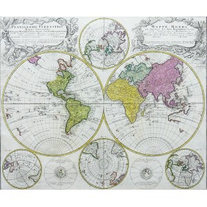 Spadkobiercy Homanna, Planiglobii Terrestris Mappa Universalis…/Mappe Monde…