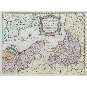 John Hinton, A new and accurate map of Kingdom of Prussia, Pomerania…