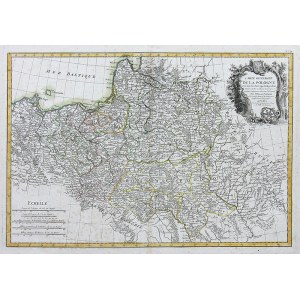Giovanni Antonio Rizzi-Zannoni, Carte generale de la Pologne avec tous les Etats…
