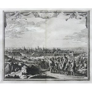 Pieter van der Aa, La Ville de Dantzic, dans la Prusse Royale