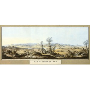 Ernst Wilhelm Knippel, Das Riesengebirge aufgenommen am Wege zwischen Warmbrunn und Merzdorf