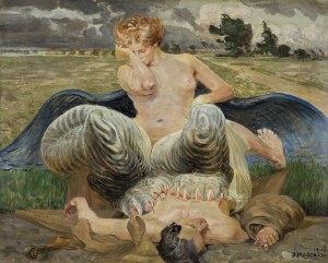 Malczewski Jacek, ARTYSTA I CHIMERA, 1906