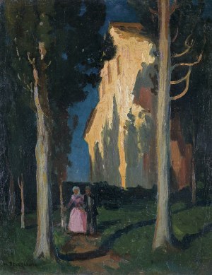 Stanisławski Jan, CYPRYSY. SAN MINIATO, 1903-1904
