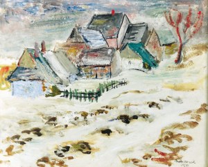 Edward MATUSZCZAK (1906-1965), Zima w górach - Roztopy, 1935