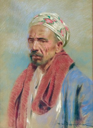 Feliks Michał WYGRZYWALSKI (1875-1944), Stary Berber