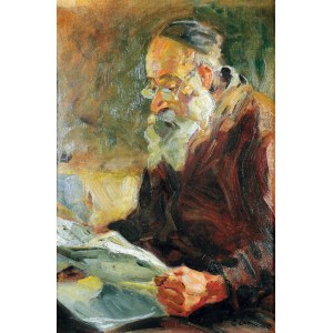 Erno ERB (1890-1943), Postać czytającego Żyda