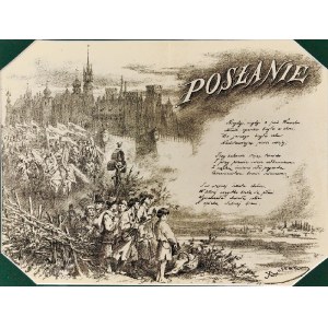 Juliusz KOSSAK (1824-1899), Posłanie,1881