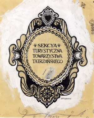 Stefan FILIPKIEWICZ (1878-1944), Sekcja Turystyczna Towarzystwa Tatrzańskiego - projekt
