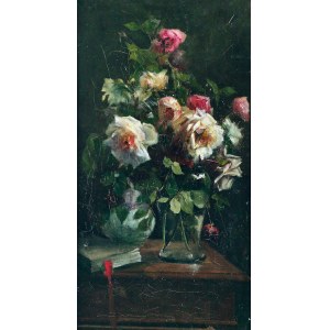 Alphonse REY (1865-1938) - ?, Martwa natura z różami
