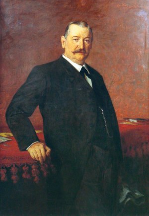 Johann Paul Adolf KIESSLING [KIESLING], Portret Maxa Flecka, 1907