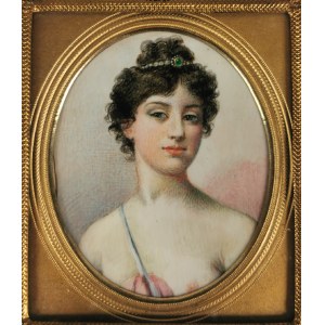 Autor nieokreślony, XIX / XX w., Portret kobiety, pocz. XX w.