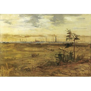 Wincenty WODZINOWSKI (1866-1940), Panorama Śląska, 1923
