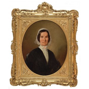 MALARZ NIEOKREŚLONY, XIX w., Portret kobiety, ok. 1840