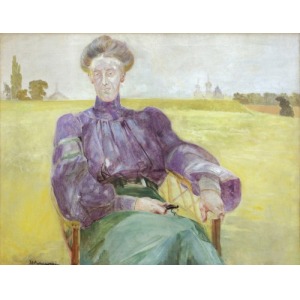 Malczewski Jacek, PORTRET ŻONY MARII, OK. 1905