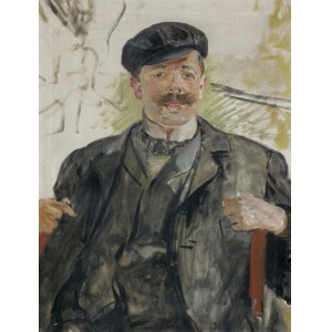 Malczewski Jacek, PORTRET MĘŻCZYZNY, OK. 1890