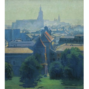 Terlecki Alfred, WIDOK KRAKOWA, 1936