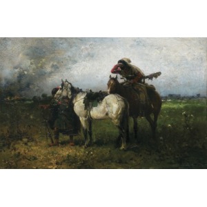 Wierusz-Kowalski Alfred, NA PATROLU, OK. 1875