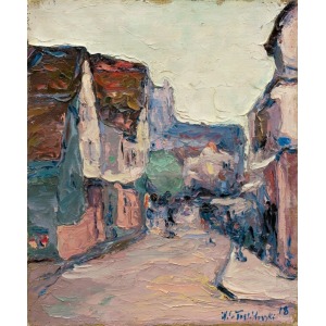 Terlikowski Włodzimierz, RUE THIERS W TROYES, 1918