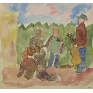 Włodarski Marek, CZTERECH MUZYKANTÓW POD PŁOTEM, 1937