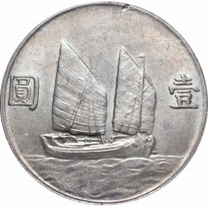 Chiny, Republika, 1 yuan Sun Yat-sen 1934