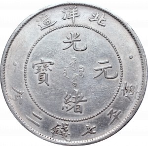 China, Pei Yang Province, Guangxu, 1 dollar 1908