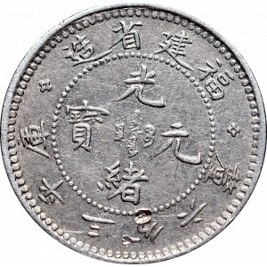 China, Foo-Kien Province, Guangxu, 3.6 candareens