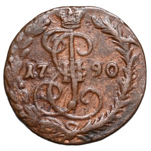 Russia, Catherine II, Denga 1790 KM