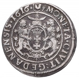Sigismund III, 1/4 thaler 1616, Danzig