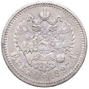 Russia, Nicholas II, Rouble 1897 АГ